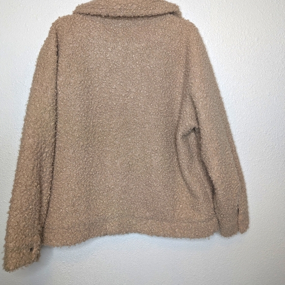 H&M Shearling Teddy Bear Jacket size M - Picture 6 of 6